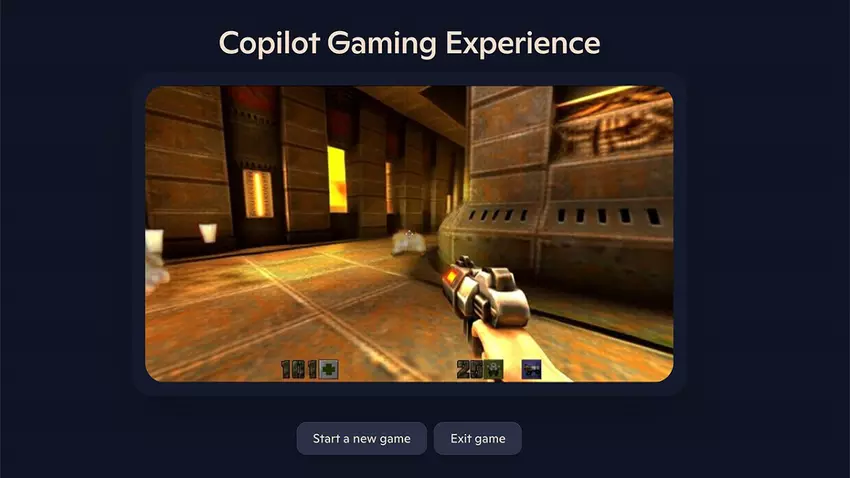 Microsoft wydała wersję demonstracyjną jednego poziomu Quake II, którą całkowicie wygenerował Muse AI