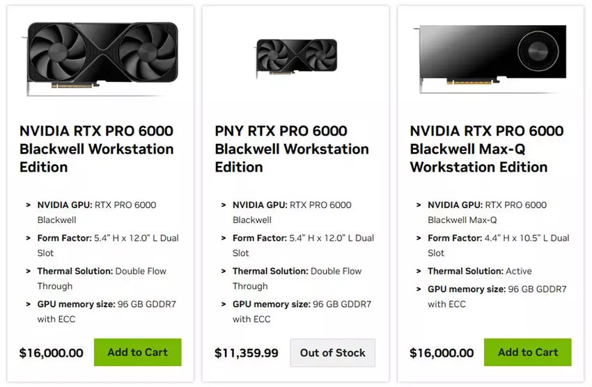 Karta graficzna Nvidia RTX PRO 6000 Workstation Edition
