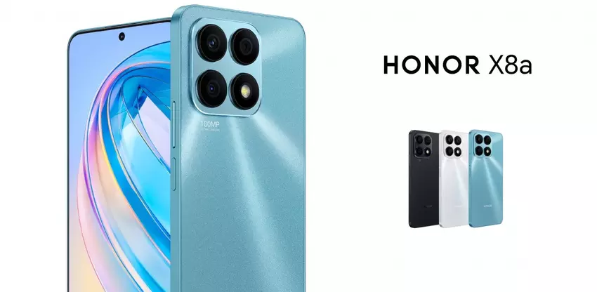 Honor X8a - Helio G88, wyświetlacz LCD 90Hz i aparat 100MP za 220 zł.