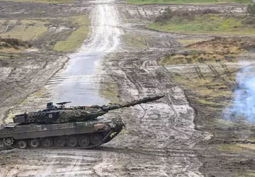 Leopard 2A6 na Ukrainie wygrywa bitwę ...