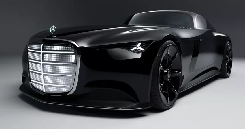 Mercedes Vision Iconic nawiązał do przeszłości Mercedes-Benz, aby określić jego przyszłość