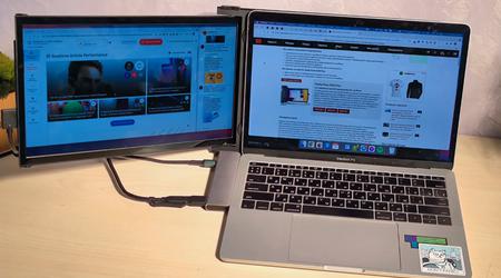Jak podwoić ekran laptopa i pozostać mobilnym: recenzja monitora Mobile Pixels DUEX Plus z transformatorem USB