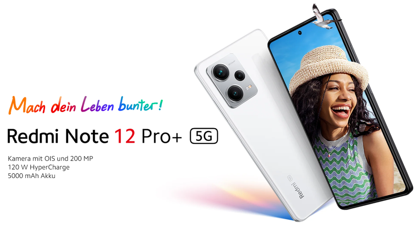 Redmi Note 12 Pro+ 5G z aparatem 200MP i ładowaniem 120W - najdroższy smartfon w historii kultowej serii Redmi Note