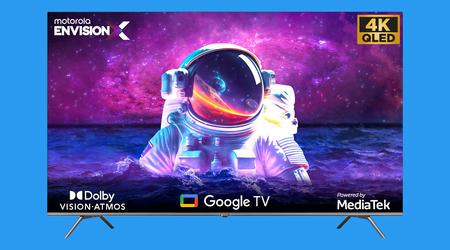 Motorola Envision X TV: seria inteligentnych telewizorów z ekranami 4K QLED do 65″, Dolby Vision i Google TV na pokładzie