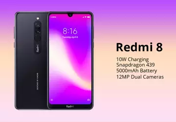 Budżetowiec Redmi 8 można już kupić ...