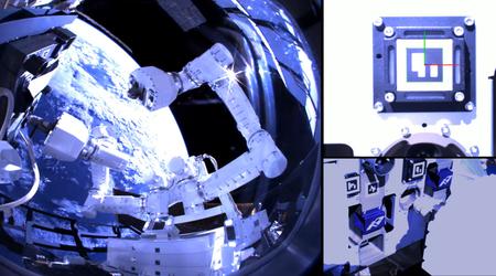 Gitai: Robot w kosmosie instaluje panel na zewnątrz ISS, Międzynarodowa Stacja Kosmiczna
