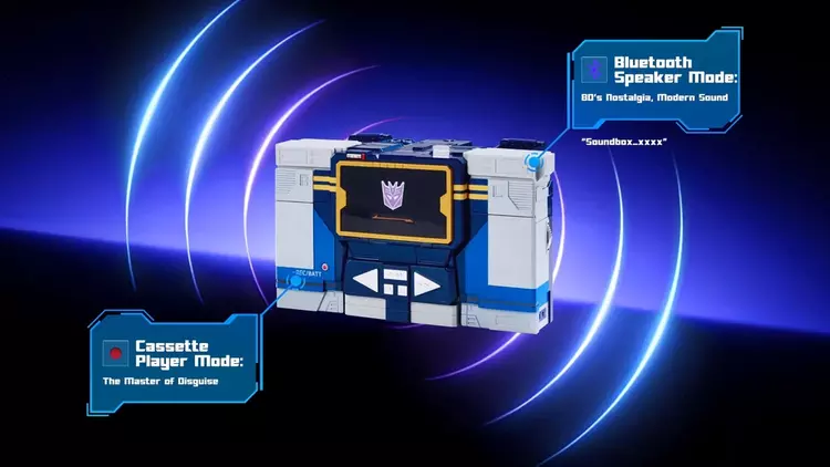 Retro-futuryzm w akcji: zaprezentowano transformera-głośnik Soundwave ...