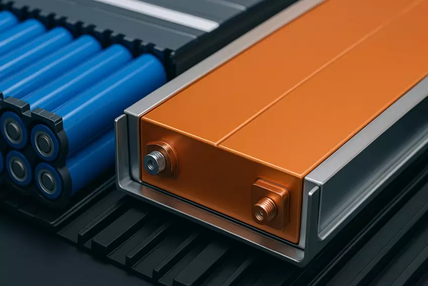 Ilustracyjny obraz akumulatora litowo-jonowego