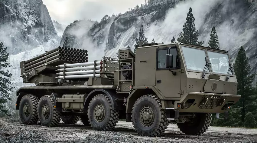 Siły Zbrojne Ukrainy pokazały, jak słowacki zmodernizowany RM-70 Vampire MLRS jest używany na froncie, który wystrzeliwuje 40 rakiet w 20 sekund