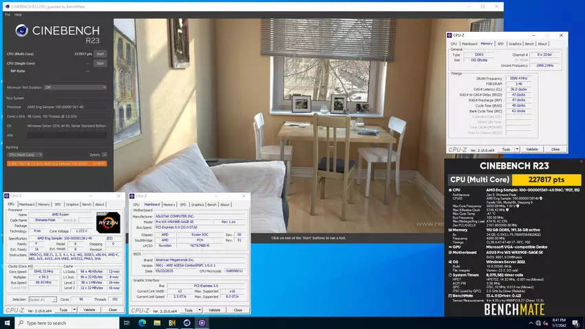 227 818 punktów w Cinebench