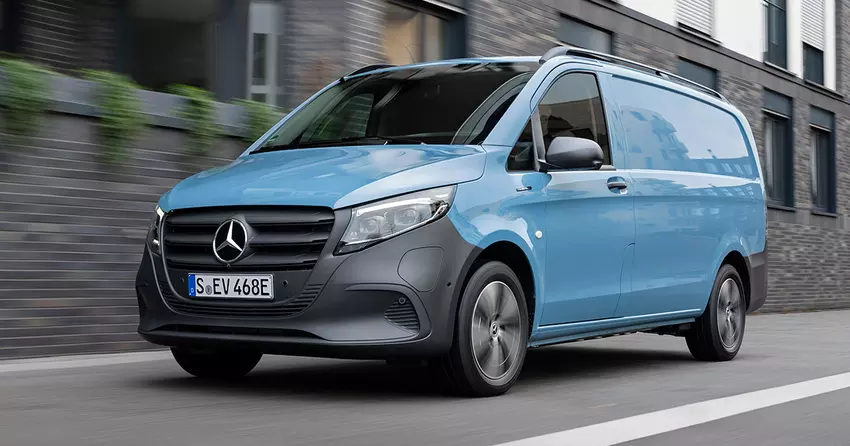 Mercedes-Benz eVito van ma nowy akumulator i zwiększony zasięg do 480 kilometrów
