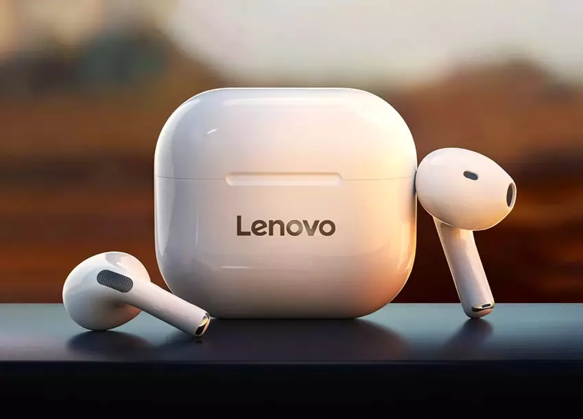 Lenovo LP40 na AliExpress: słuchawki TWS z konstrukcją AirPods 3, ochroną IPX5, portem USB-C i nawet 20 godzinami pracy na baterii za 11 dolarów