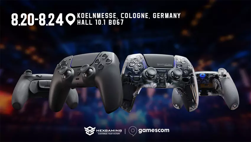 Hexgaming pokaże na Gamescom 2025 kontrolery dla profesjonalnych graczy