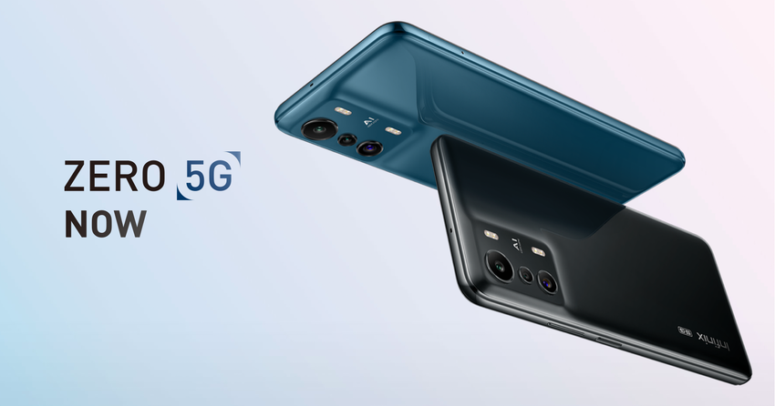 Infinix Zero 5G: wyświetlacz 120 Hz, układ Dimensity 900, bateria 5000 mAh i kamera 48 MP