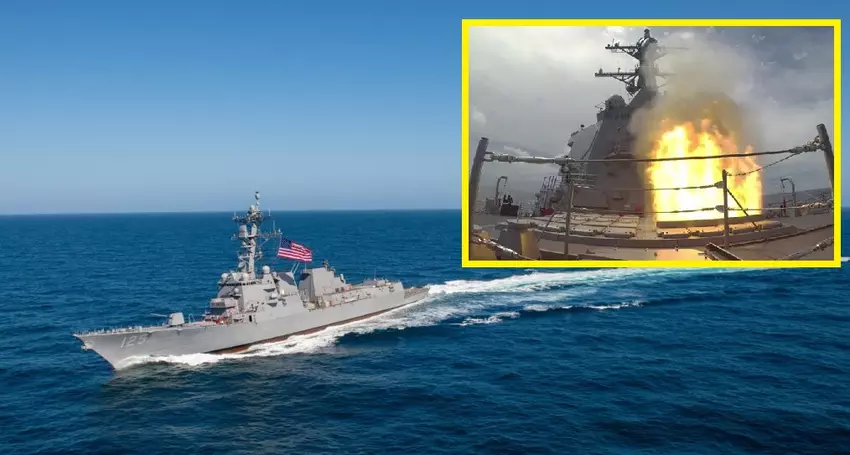 USS Jack H. Lucas, pierwszy amerykański niszczyciel klasy Arleigh Burke Flight III, z powodzeniem wystrzelił pocisk Standard Missile 2.