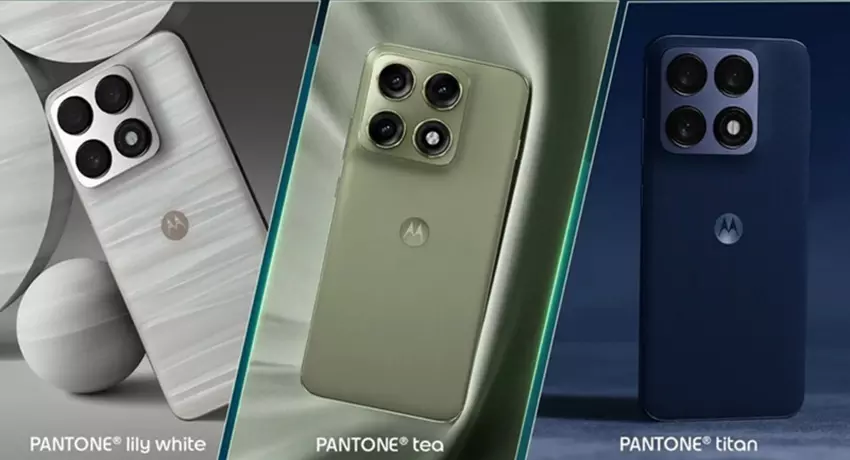 Motorola Edge 70 Pro wygląd przedni wyświetlacza