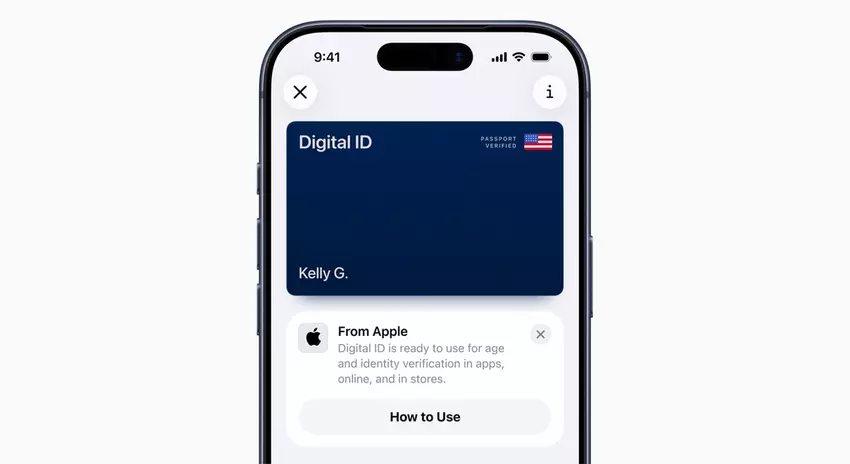 Apple wprowadza cyfrowy paszport w Wallet — Digital ID na bazie danych z paszportu zagranicznego