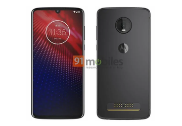 Moto Z4 pojawiła się w press-renderze ...