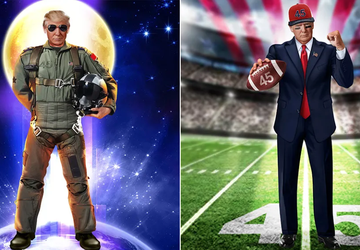 NFT Donalda Trumpa to Photoshop z ...