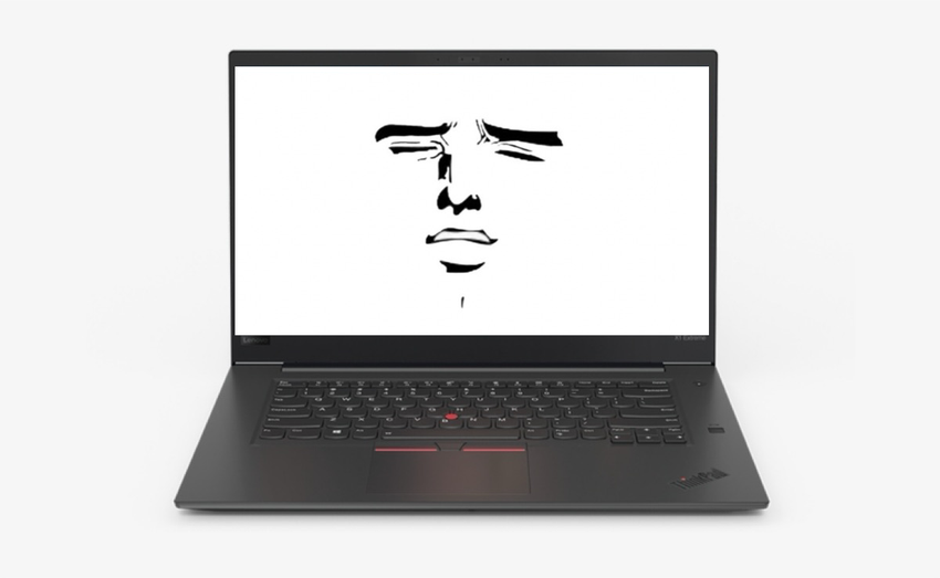 Laptop Lenovo ThinkPad został nauczony jęczeć, gdy ktoś dotyka jego trackpointa (wideo)