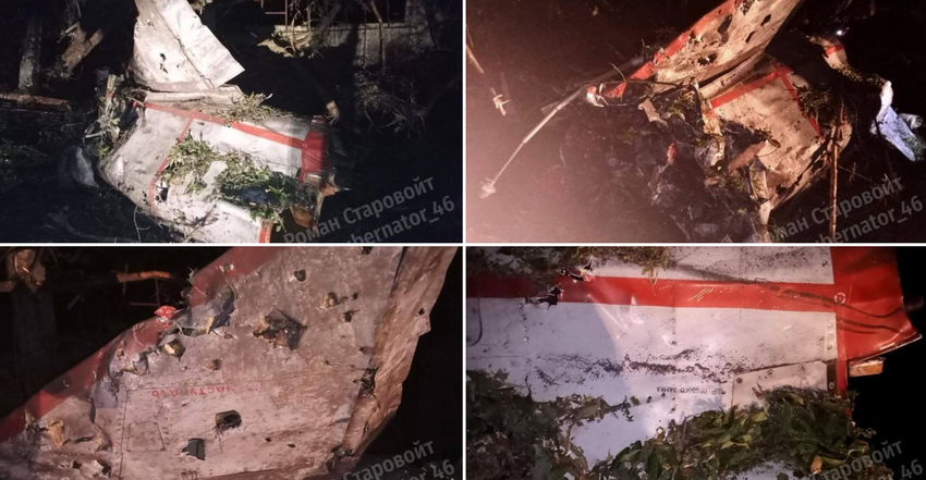 Nad Rosją został zestrzelony ukraiński dron, który może przenosić materiały wybuchowe i osiągać prędkość do 950 km/h