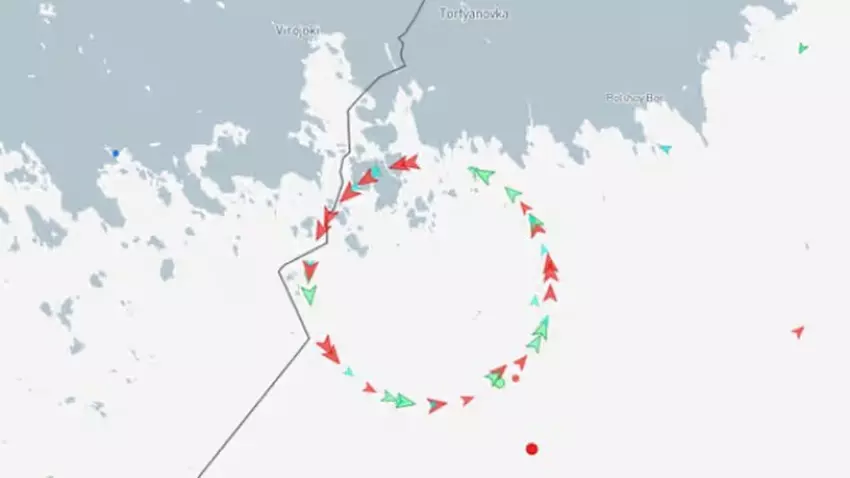 Błąd w identyfikacji miejsca przejścia statku przez rosyjski REB.