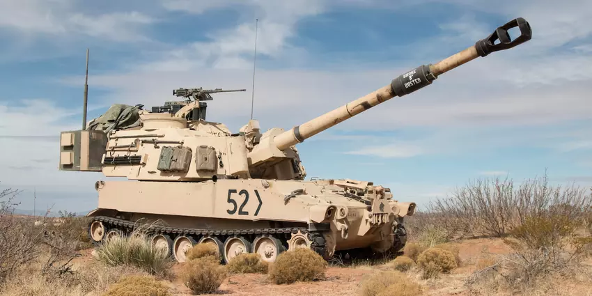 Siły Zbrojne Ukrainy już używają na froncie amerykańskich samobieżnych haubic M109