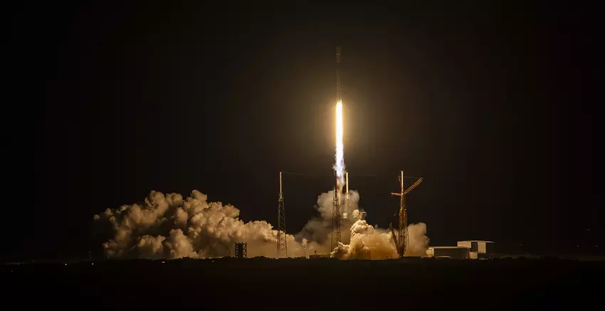 Kolejny pierwszy stopień rakiety Falcon 9 firmy SpaceX wykonał rekordowe 17 lotów kosmicznych
