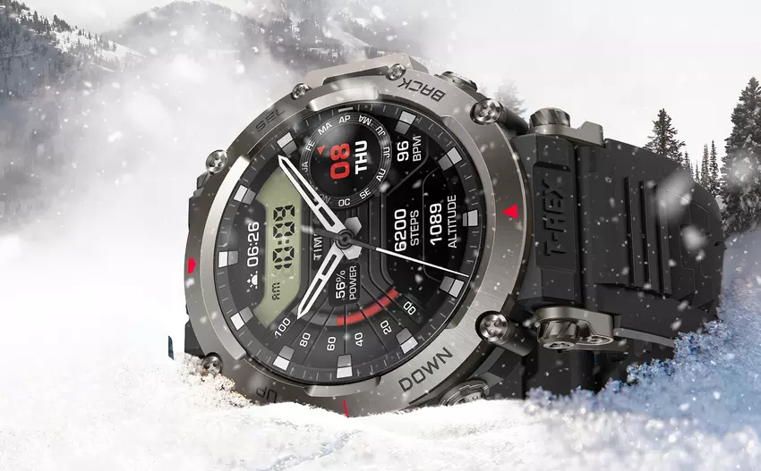 Amazfit T-Rex Ultra: wytrzymały smartwatch z ekranem AMOLED, do 20 dni pracy na baterii i Zepp OS 2.0 za 399 dolarów