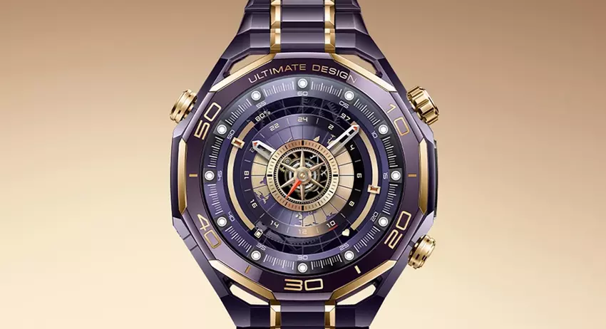 Huawei uruchomiła przedsprzedaż zegarków premium Watch Ultimate Design Master Purple Gold, ale nie podała żadnych szczegółów ani ceny