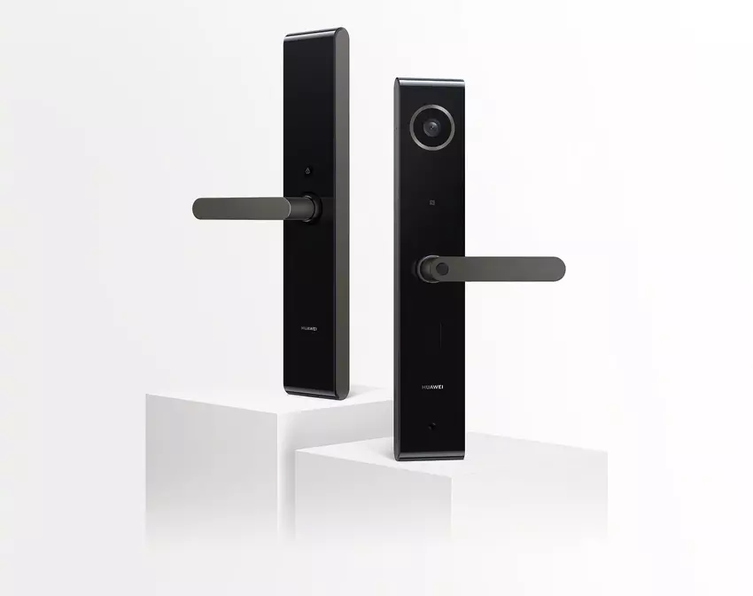 Huawei wprowadzi nowy inteligentny zamek do drzwi z HarmonyOS, aparatem i skanerem linii papilarnych już 6 września