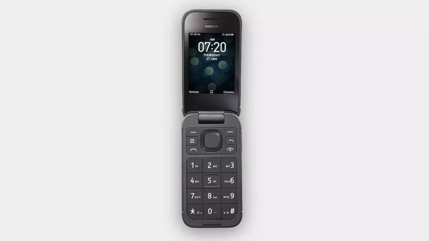 Nokia przygotowuje klapkę z przyciskiem Nokia 2760 Flip 4G z aparatem 5 MP, baterią 1450 mAh i systemem KaiOS