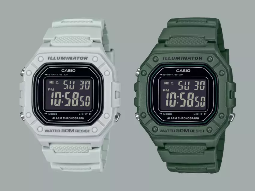 Casio zaprezentowała dostępne W-218H z podświetleniem i baterią na 7 lat