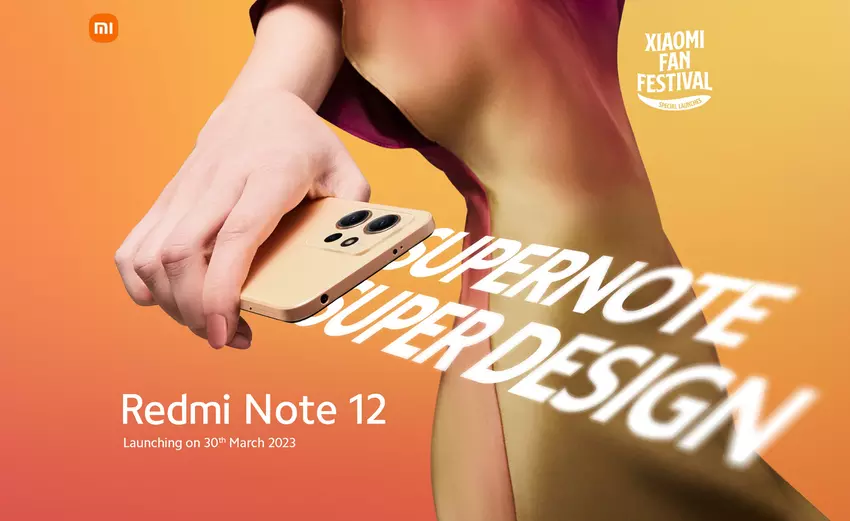 To oficjalne: Redmi Note 12 4G z ekranem AMOLED 120Hz, układem Snapdragon 685 i baterią 5000mAh odsłonięty 30 marca