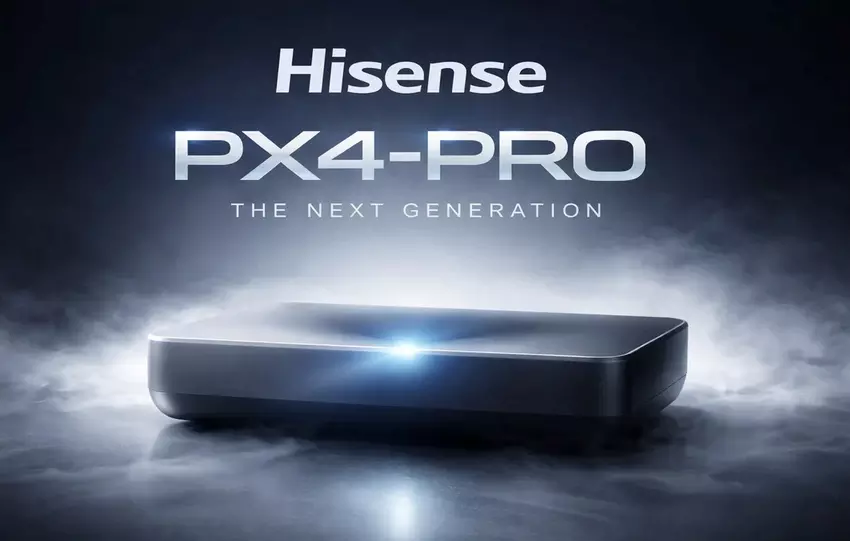 Obraz Hisense PX4-PRO, zamiennik dużych telewizorów