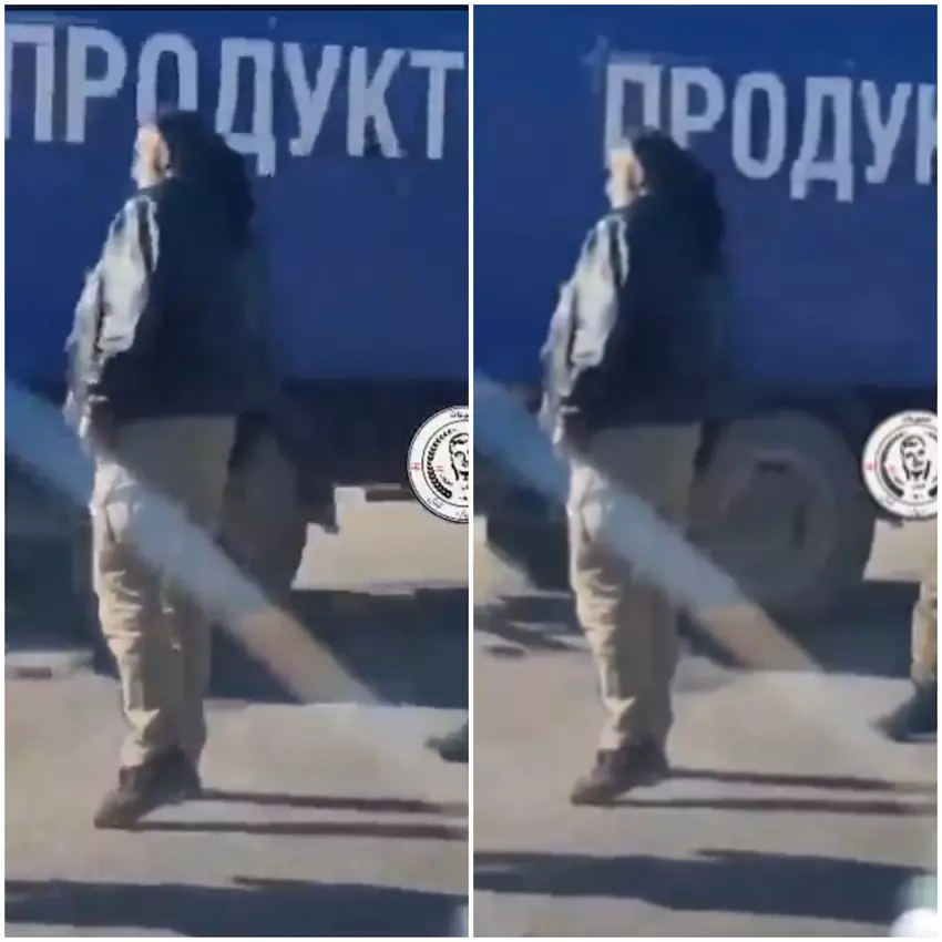 Rosjanie ewakuują się z Syrii ciężarówką skradzioną na Ukrainie