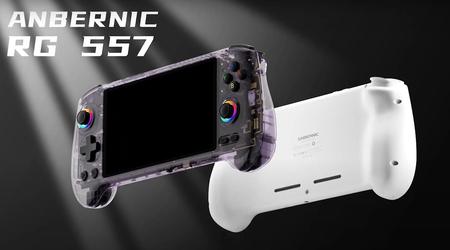 Przenośna konsola Anbernic RG557 otrzymała procesor Dimensity 8300, 12 GB pamięci RAM i akumulator o pojemności 5500 mAh