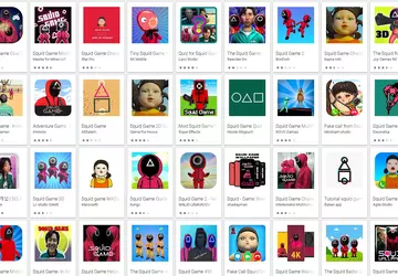 Wirusy podszywające się pod "Squid Game" ...