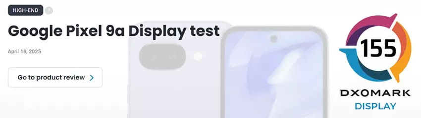 Oceny wyświetlaczy smartfonów w porównaniu z Pixel 9a