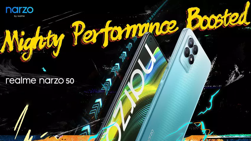 Potwierdzone: realme Narzo 50 dostanie wyświetlacz 120 Hz i procesor MediaTek Helio G96