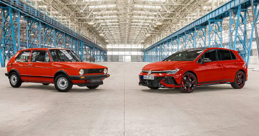Porównanie pierwszego i jubileuszowego Golf GTI