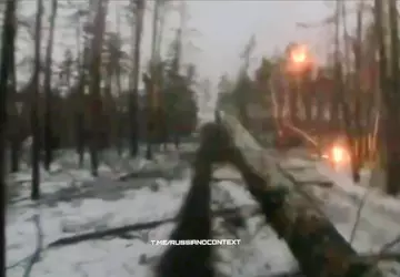 Rosyjski konwój zaatakowany amunicją kasetową: nagranie ...