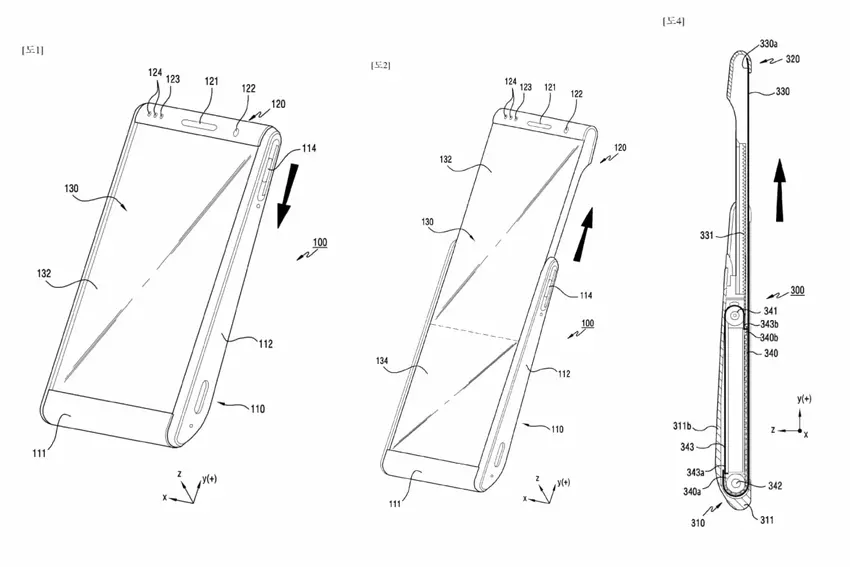 Samsung opatentował smartfon z ekranem rolkowym