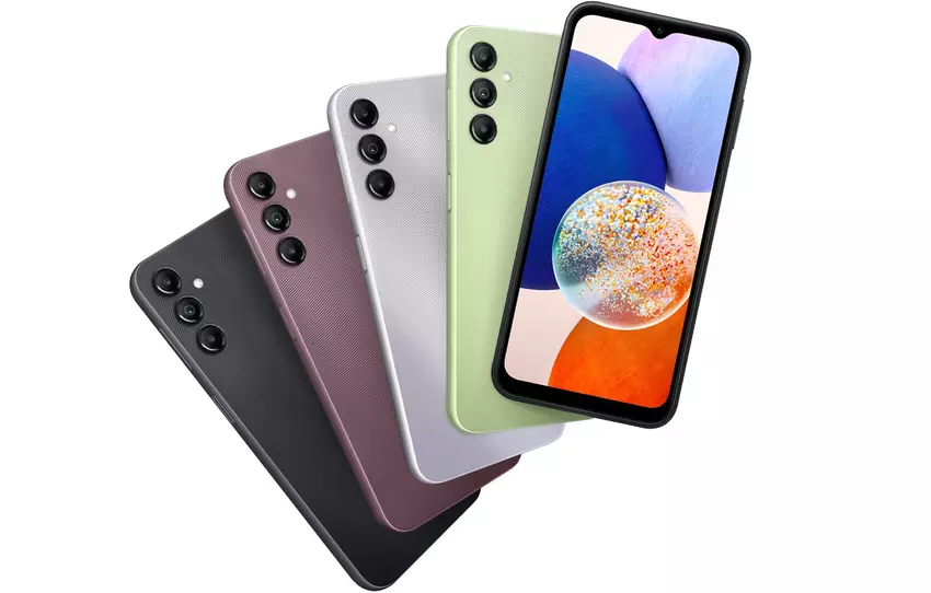 Galaxy A14 5G to pierwszy z przystępnych cenowo modeli Samsunga, który otrzymał marcową aktualizację zabezpieczeń