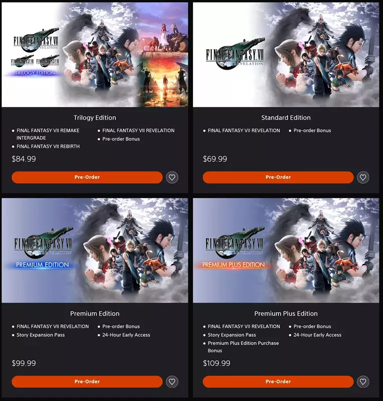 Ilustracja Final Fantasy VII Revelation