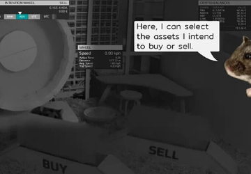 Odszedł chomik, który z powodzeniem handlował ...