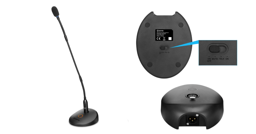 BOYA BY-GM18C najlepszy mikrofon do sal konferencyjnych