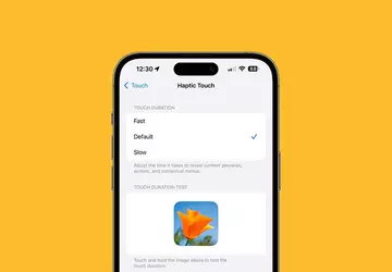 Apple zwiększyło szybkość Haptic Touch w ...