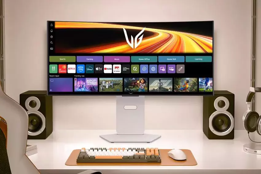 LG UltraGear 34GX90SB-W interfejsy i obsługa usług w chmurze