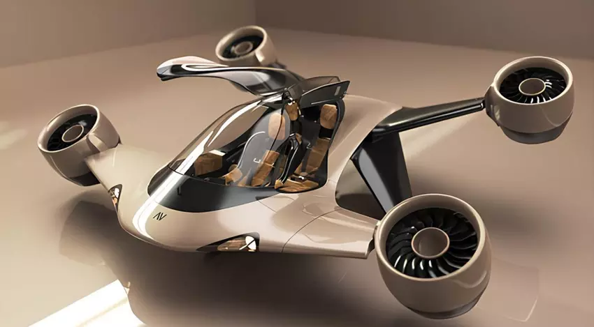 Brytyjski startup AltoVolo zaprezentował Sigma — futurystyczny statek powietrzny z pionowym startem i prawie bezgłośnymi silnikami odrzutowymi